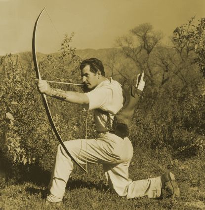 Hill style flatbow
