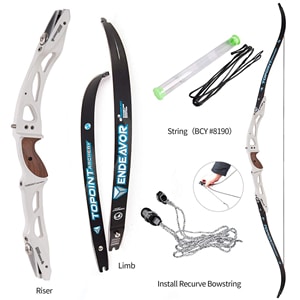 HYF Archery 68 Inch Takedown Shooting Recurve Bow.best recurve bows